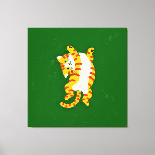 Toile Réveillez-vous Chat