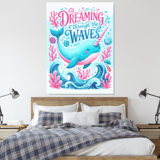 Toile Rêver à travers les vagues  (Insitu(Chambre))