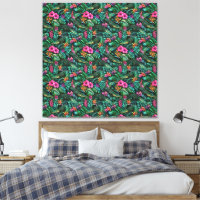 Rêves de jungle de crocodile - Motif de surface sa