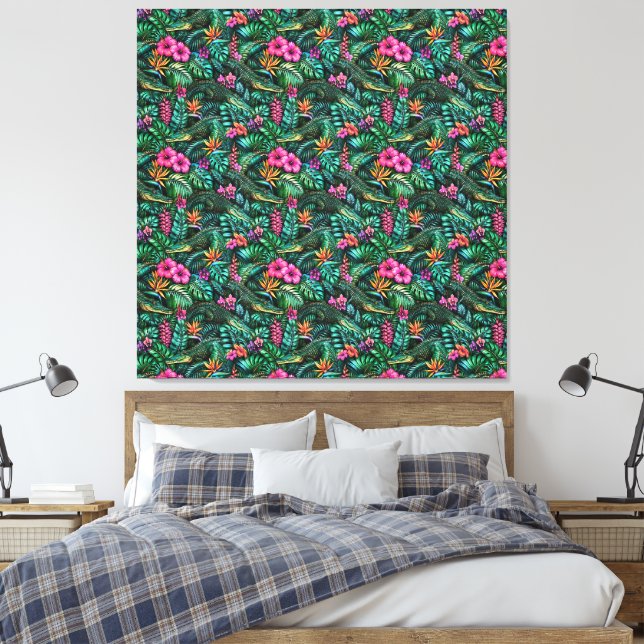 Toile Rêves de jungle de crocodile - Motif de surface sa (Insitu(Chambre))