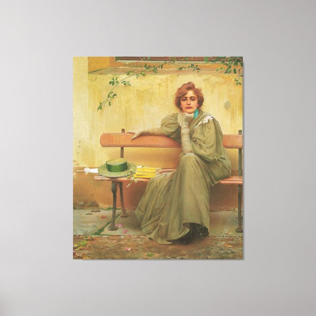 Toile Rêves de Vittorio Matteo Corcos 1896 (Recto)