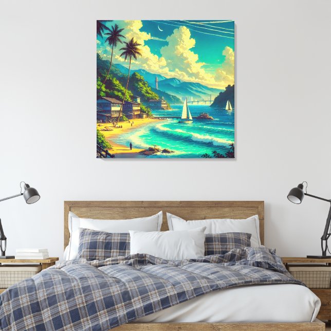 Toile Rêves tropicaux de Ryukyu (Insitu(Chambre))