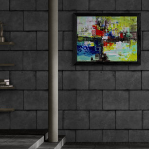Toile "Rêves Vifs", Art Abstrait