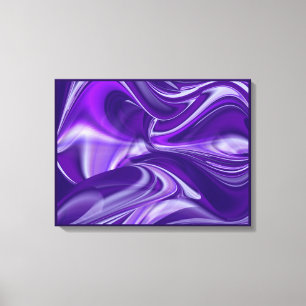 Toile Rêves violets, Art de fantaisie abstrait arc-en-ci