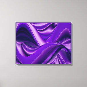 Toile Rêves violets, Art de fantaisie abstrait de arc-en