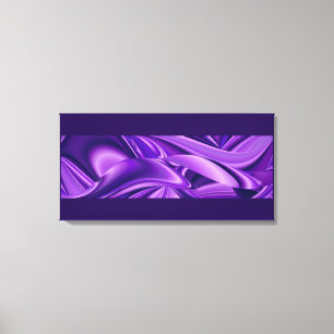 Toile Rêves violets, Art de fantaisie abstrait de arc-en