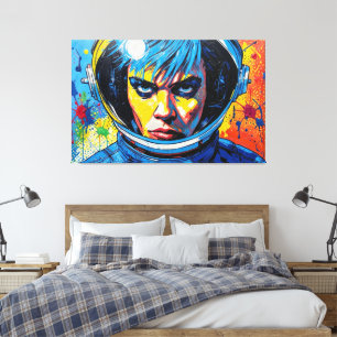 TOILE RÊVEUR DE L'ÈRE SPATIALE 8