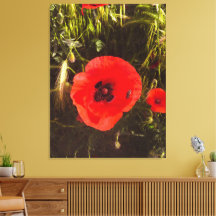 Rêveur de pavot floral – Art de fantaisie botaniqu