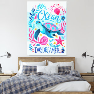 Toile Rêveur Océanique