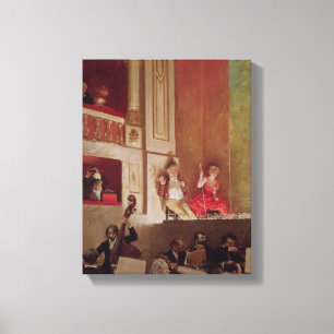 Toile Revue au DES Varietes, c.1885 de théâtre