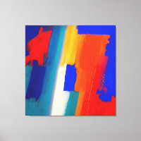"Rhapsodie framboise" Art abstrait