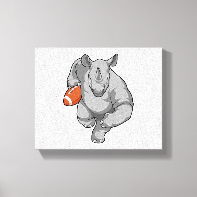 Toile Rhino de football (Recto)