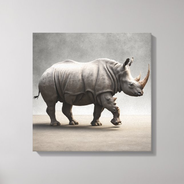 Toile Rhinoceros (Recto)