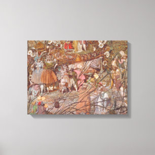 Toile Richard Dadd - Le Maître-choc de Fairy Feller