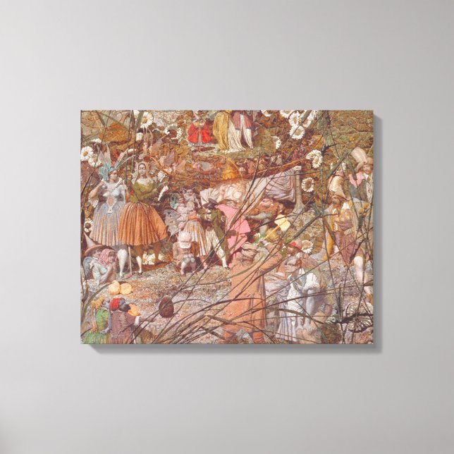 Toile Richard Dadd - Le Maître-Trame de Feller (Recto)