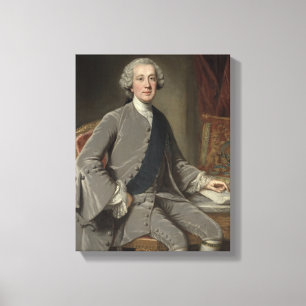 Toile Richard Grenville, temple de comte, c.1760