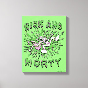 Toile RICK ET MORTY™   Falling Into Acid