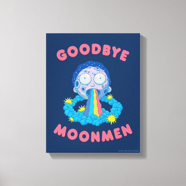 Toile RICK ET MORTY™ | Goodbye Moonmen (Recto)