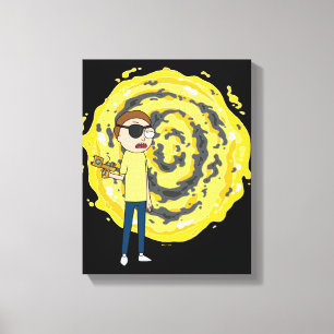 Toile RICK ET MORTY™   Portail Evil Morty