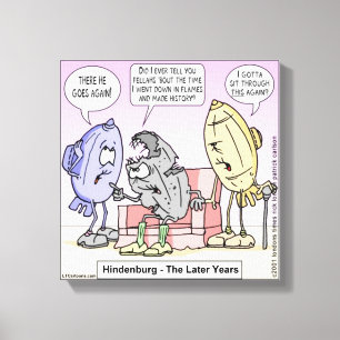 Toile Rick London Funny Hindenburg Canvas