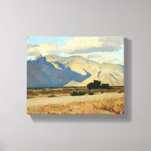 Toile Ridge and Rillito, Arizona par Maynard Dixon