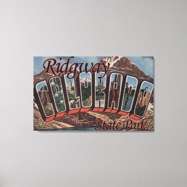 Toile Ridgway State Park, Colorado (Recto)