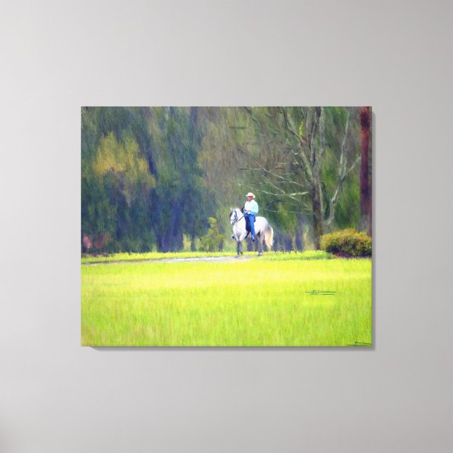 Toile Ridin' dans la pluie (Recto)