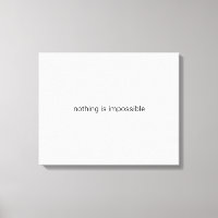 Rien n'est impossible en texte clair