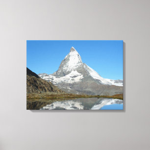 Toile Riffelsee et Matterhorn