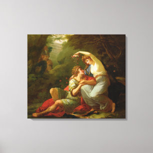 Toile Rinaldo et Armida, 1771 (huile sur la toile)
