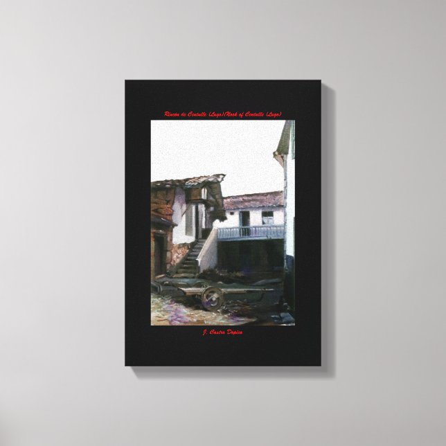 Toile Rincón de Centulle (Lugo)/Nook of Centulle (Lugo) (Recto)