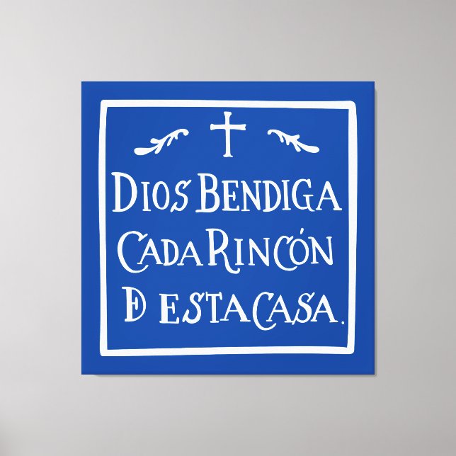 Toile Rincon de Dios bendiga (Recto)