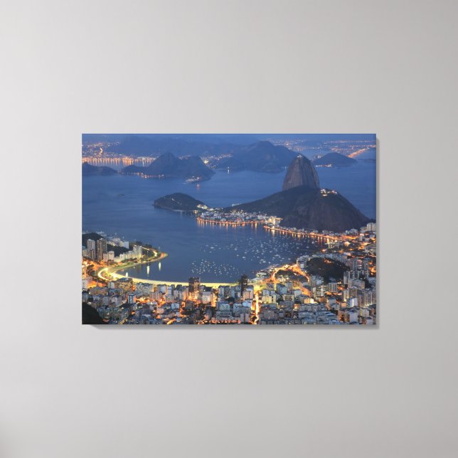 Toile Rio de Janeiro, Brésil (Recto)