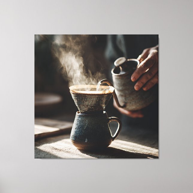 Toile Rituel de versement sur Dark Glaze (Recto)