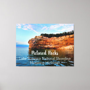 Toile Rivage national de Rocks Lake Superior