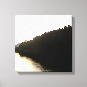 Toile Rivages D'Ombres Paysage Art