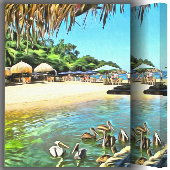 Toile River Meets Ocean 0330 Art (Créateur téléchargé)