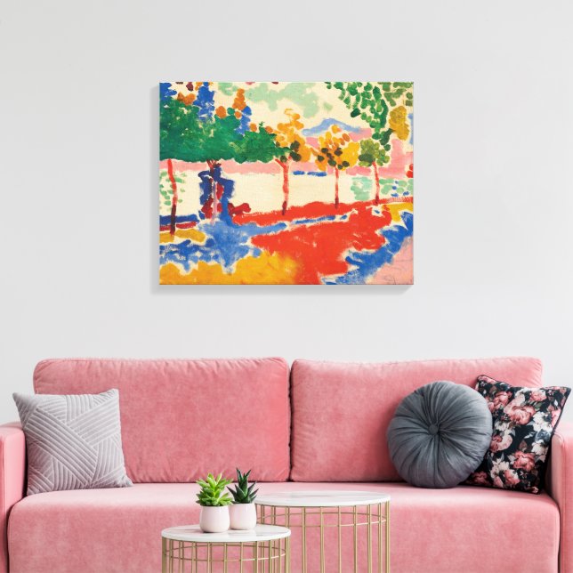 Toile Rives de la rivière | Andre Derain | (Insitu(Salon))