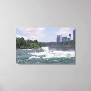 Toile Rivière aux chutes