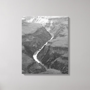 Toile Rivière Black & White Colorado Courir 16x20