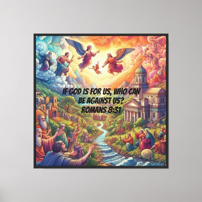 Toile Rivière céleste (Recto)