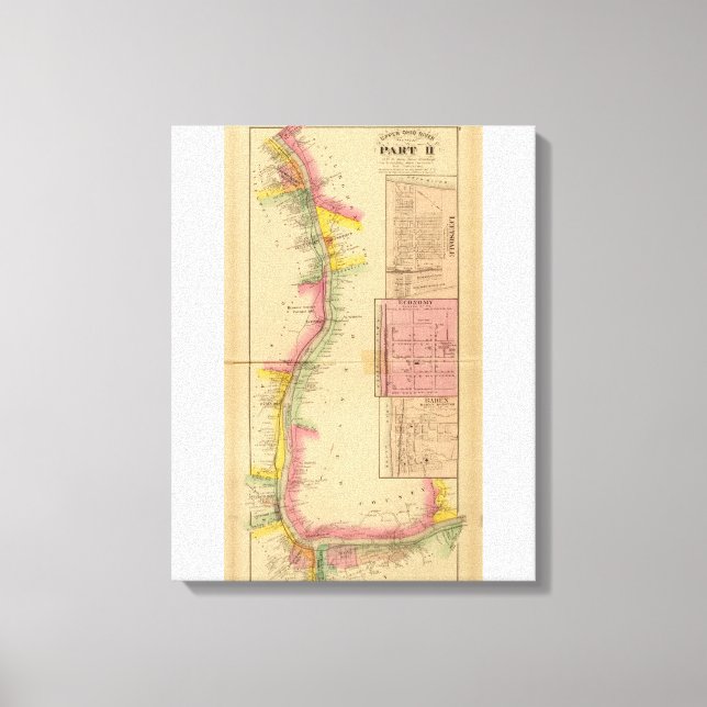 Toile Rivière et vallée de l'Ohio supérieur (Recto)