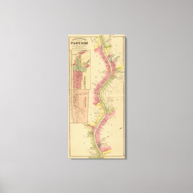 Toile Rivière et vallée de l'Ohio supérieur 10 (Recto)