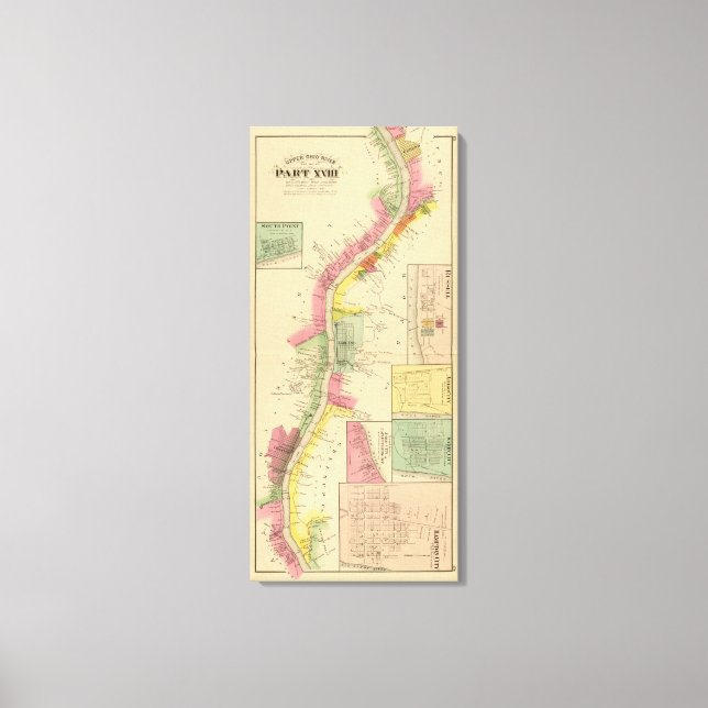 Toile Rivière et vallée de l'Ohio supérieur 6 (Recto)