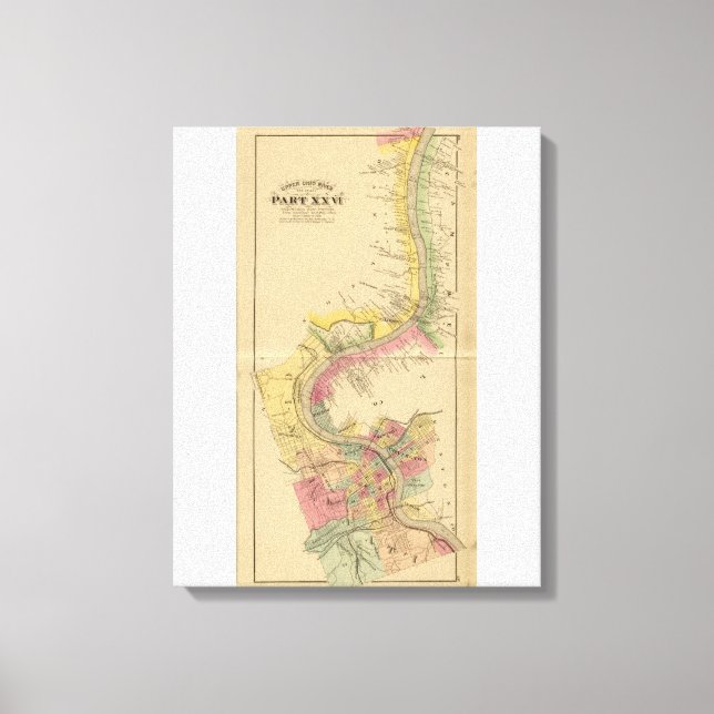 Toile Rivière et vallée de l'Ohio supérieur 9 (Recto)