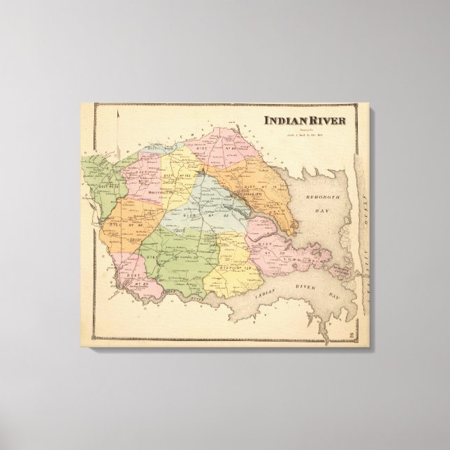 Toile Rivière Indian (Recto)