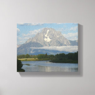 Toile Rivière Jackson Hole à Grand Teton National Park