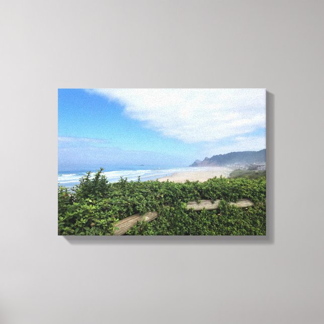 Toile Roads End, Lincoln City, Oregon (Recto)
