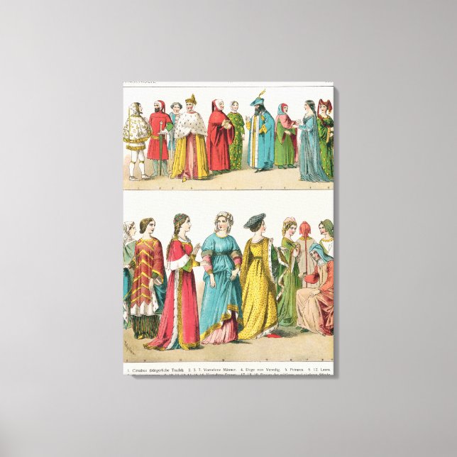 Toile Robe italienne (Recto)