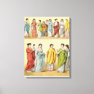 Toile Robe romaine femelle